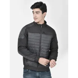 Crimsoune Club Black Regular Fit Quilted Quilted Jacket-picture-38