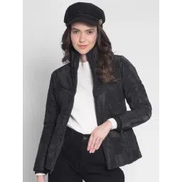 Crimsoune Club Black Slim Fit Puffer Jacket-picture-40