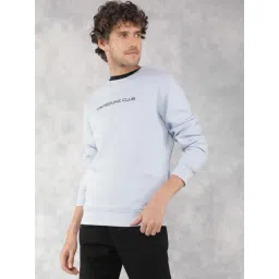 Crimsoune Club Blue Regular Fit Logo Printed Sweatshirt-picture-37
