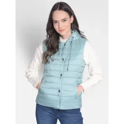 Crimsoune Club Blue Slim Fit Hooded Jacket-picture-28