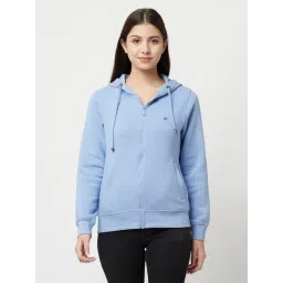 Crimsoune Club Blue Zipper Hoodie-picture-26