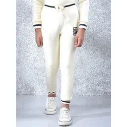 Crimsoune Club Boys Brand Logo Printed Mid-Rise Joggers-picture-17