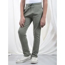 Crimsoune Club Boys Brand Logo Printed Regular Fit Mid-Rise Track Pant-picture-10