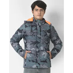 Crimsoune Club Boys Camouflage Lightweight Padded Jacket-picture-45