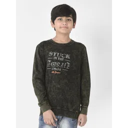 Crimsoune Club Boys Camouflage Printed Pure Cotton Sweatshirt-picture-32