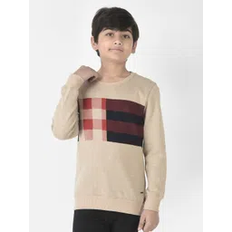 Crimsoune Club Boys Checked Sweatshirt-picture-15
