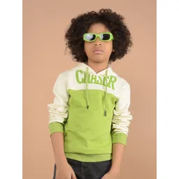 Crimsoune Club Boys Colourblocked Hooded Sweatshirt-picture-52