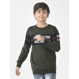 Crimsoune Club Boys Printed Cotton Sweatshirt-picture-31