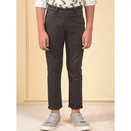 Crimsoune Club Boys Printed Slim Fit Mid-Rise Chinos-picture-48