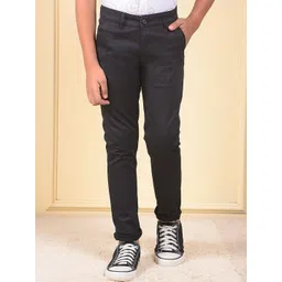 Crimsoune Club Boys Slim Fit Chinos Trousers-picture-29