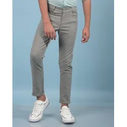 crimsoune club Boys Slim Fit Chinos with Insert Pockets-picture-13