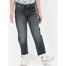 Crimsoune Club Boys Slim Fit Clean Look Heavy Fade Stretchable Jeans-picture-31