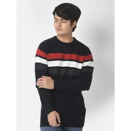 Crimsoune Club Boys Striped Cotton Pullover-picture-22