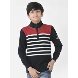 Crimsoune Club Boys Striped Sweatshirt-picture-25