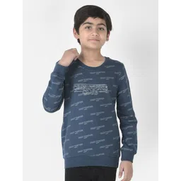 Crimsoune Club Boys Typography Printed Sweatshirt-picture-43