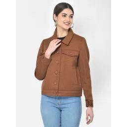 Crimsoune Club Brown Regular fit Blazer-picture-32