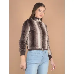 Crimsoune Club Brown Regular Fit Jacket-picture-14