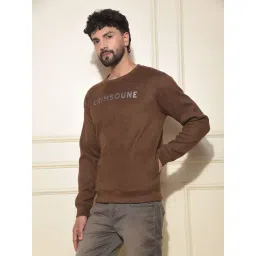 Crimsoune Club Brown Regular Fit Printed Sweatshirt-picture-33