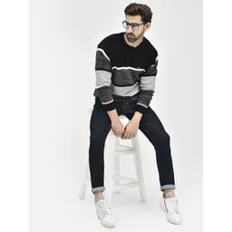 Crimsoune Club Colourblocked Acrylic Pullover-picture-24