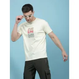 Crimsoune Club Cream Slim Fit Embellished T-Shirt-picture-41