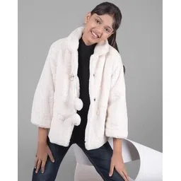 crimsoune club Faux Fur Jacket with Button Closure-picture-10