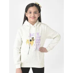 Crimsoune Club Girls Cotton Printed Hooded Sweatshirt-picture-39