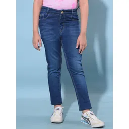 Crimsoune Club Girls Skinny Fit Clean Look Stretchable Jeans-picture-21
