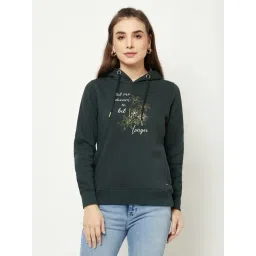 Crimsoune Club Green Printed Hoodie-picture-22