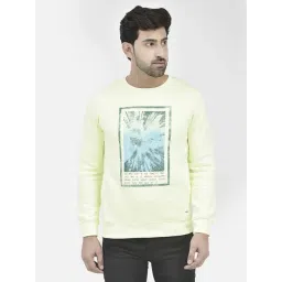 Crimsoune Club Green Regular Fit Printed Sweatshirt-picture-35