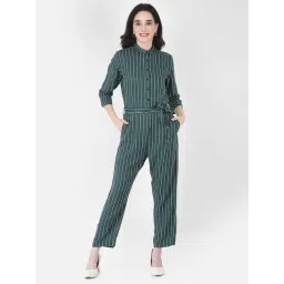 Crimsoune Club Green Striped Jumpsuit-picture-42