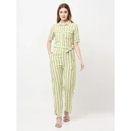 Crimsoune Club Green Striped Jumpsuit-picture-40