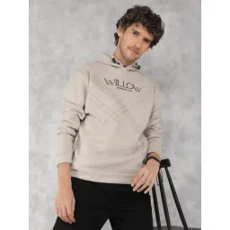 Crimsoune Club Grey Regular Fit Printed Hooded Sweatshirt-picture-29