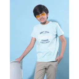 Crimsoune Club Kids Blue Graphic Print T-Shirt-picture-47