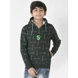 Crimsoune Club Kids Green Printed Full Sleeves Sweatshirt-picture-26