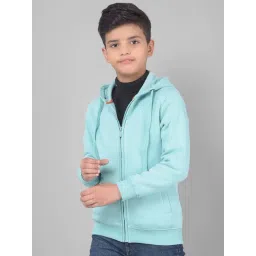 Crimsoune Club Kids Mint Green Regular Fit Full Sleeves Sweatshirt-picture-26