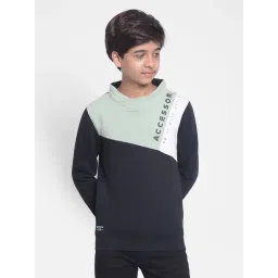 Crimsoune Club Kids Multicolor Color Block Full Sleeves Sweatshirt-picture-40