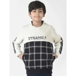 Crimsoune Club Kids Navy & Off-White Printed Full Sleeves Sweatshirt-picture-48