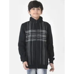 Crimsoune Club Kids Navy Printed Full Sleeves Sweatshirt-picture-23