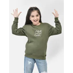 Crimsoune Club Kids Olive Printed Print Full Sleeves Sweatshirt-picture-19