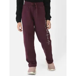 Crimsoune Club Kids Purple Printed Trackpants-picture-22