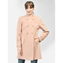 Crimsoune Club Light Pink Regular Fit Coat-picture-25