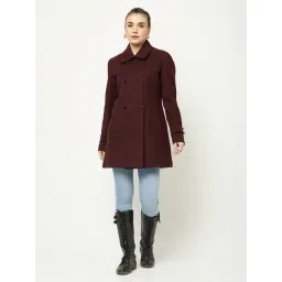 Crimsoune Club Maroon Full Sleeves Over-Coat-picture-18