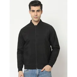 Crimsoune Club Men Black Striped Bomber Jacket-picture-14