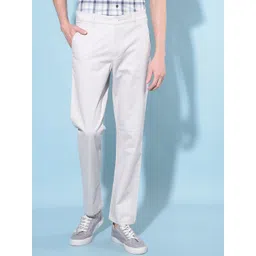 Crimsoune Club Men Original Straight Fit Cotton Chinos Trousers-picture-34