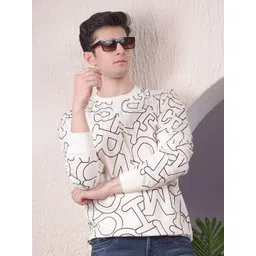 Crimsoune Club Men Printed Pullover Sweatshirt-picture-29