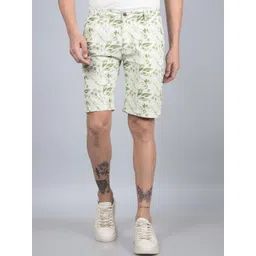 Crimsoune Club Men Printed Slim Fit Chino Shorts-picture-37