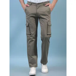 Crimsoune Club Men Regular Fit Mid-Rise Heavy Fade Stretchable Jeans-picture-12