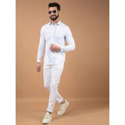 Crimsoune Club Men Smart Spread Collar Checked Cotton Slim Fit Casual Shirt-picture-29