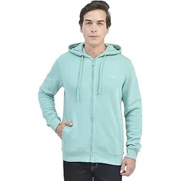crimsoune club Men's Mint Green Hooded Sweatshirt-picture-14