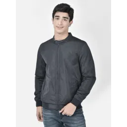 Crimsoune Club Navy Blue Regular Fit Reversible Jacket-picture-28